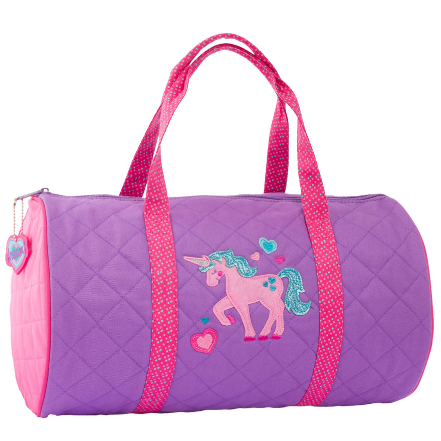Stephen Joseph Quilted Duffle, Unicorn