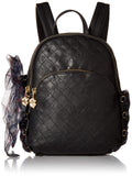 Betsey Johnson Love Shack Lacing Small Backpack, Black