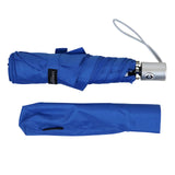Auto Open and Close, Self Closing, Tiny Mini Umbrella - by London Fog - Blue