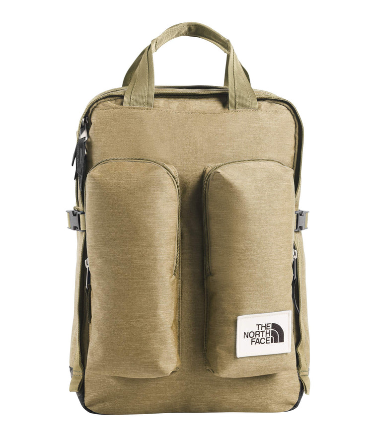 The North Face Mini Crevasse, Kelp Tan Dark Heather/Asphalt Grey Light Heather, OS