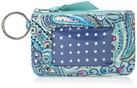 Vera Bradley Signature Cotton Zip, Daisy Dot Paisley