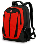 Swiss Gear SA3077 Black with Red Lightweight Laptop Backpack - Fits Most 15 Inch Laptops and Tablets