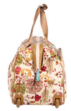 Lily Bloom 20" Wheeled Duffel (Forest Owl)