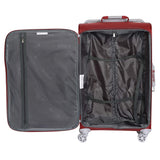 IT Luggage 27.6" World's Lightest 8 Wheel Spinner, Bossa Nova With Vapor Blue Trim