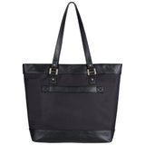Kenneth Cole Reaction Women's Runway Call Nylon-Twill Top Zip 16" Laptop & Tablet Business Tote, Black