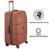 Delsey Suitcase, Terracotta