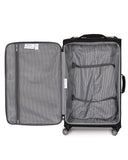 it luggage World's Lightest Debonair 27.8" 8-Wheel Spinner, Black/White