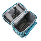 J World New York Corey Lunch Bag, Mint Leopard