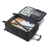 Samsonite Aspire xLite Expandable Softside 2-Piece Luggage Set (20/29) with Spinner Wheels, Black