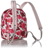 Betsey Johnson Large PVC Floral Backpack, Pink