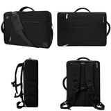 VanGoddy Slate Black Convertible Laptop Bag for Razer Blade Stealth 13