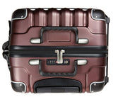 VinGardeValise - Up to 12 Bottles & All Purpose Wine Travel Suitcase (Burgundy)