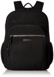 Vera Bradley Iconic XL Campus Backpack, Microfiber, Classic Black