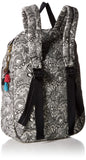 Sakroots Unisex-adults Artist Circle Medium Backpack, Black/White Spirit Desert