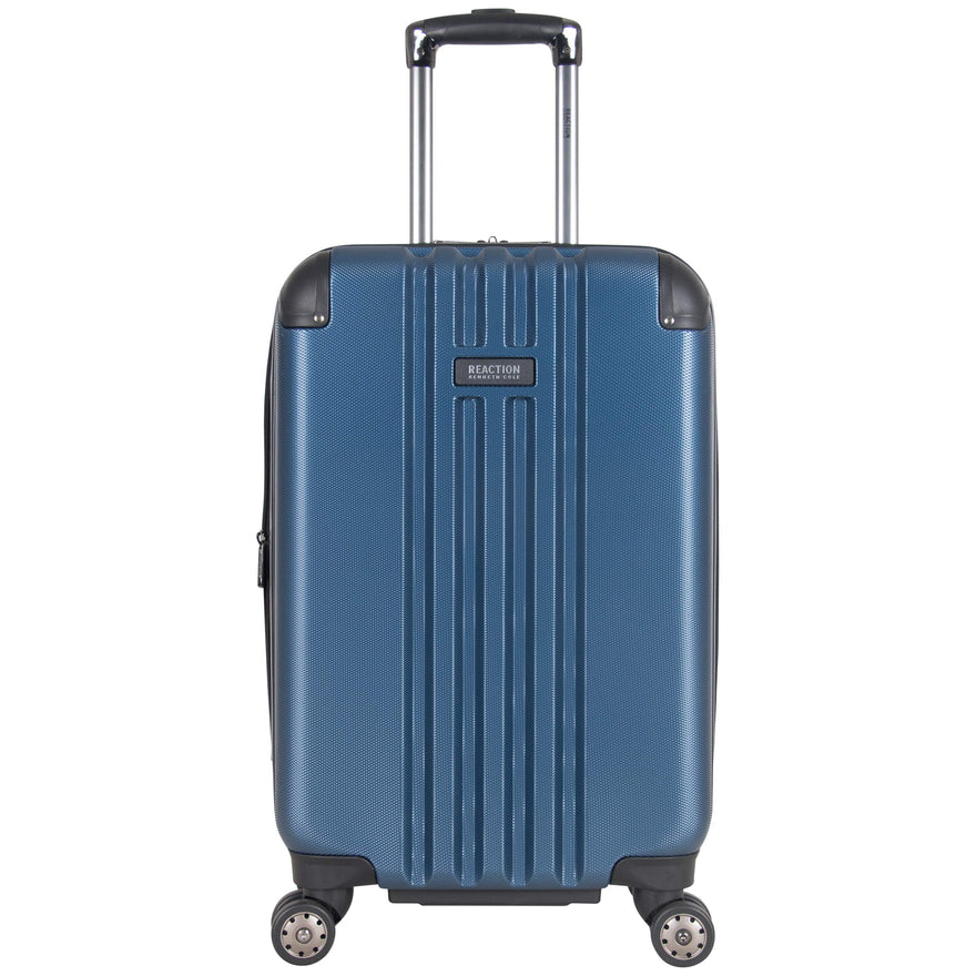 Kenneth Cole Reaction Reverb 20" Lightweight Hardside Expandable 8-Wheel Spinner Carry-On Suitcase, Ice Blue