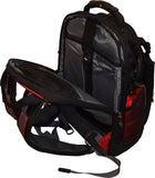 SwissGear® Maxxum Double Zipper Backpack With 16" Laptop Pocket, Black/Red
