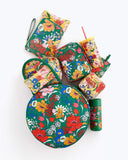 Ban.do Women's Getaway Travel Wallet Wristlet, Passport & Card/ID Holder with Removable Wrist Strap, Superbloom