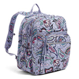 Vera Bradley Iconic XL Campus Backpack, Signature Cotton, Makani Paisley