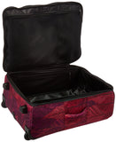 Vera Bradley Women's Foldable Large, Banana Leaves Fuchsia