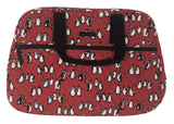 Vera Bradley Medium Traveler Bag in Playful Penguins Blue (Playful Penguins Red)