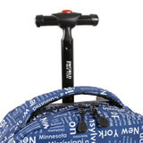 J World New York Sunrise Rolling Backpack, Road Trip