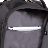 SWISSGEAR Durable 15-inch Laptop Backpack | Secure Computer Sleeve | Travel, Work, School | Men's and Women's - Black