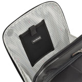 DELSEY Paris Cruise Lite Softside Carry-On Exp. Spinner Suiter Trolley, BLACK