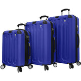Mia Toro Metallo Composite Hardside Spinner 3 Piece Set