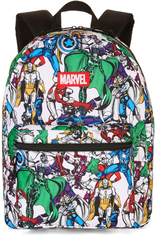 Marvel Comics Print All-Over 16inch Backpack