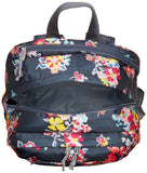 Vera Bradley Women's Lighten Up Grand Backpack, Tossed Posies