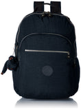 Kipling womens Seoul Go True Blue Laptop Backpack, true blue, One Size
