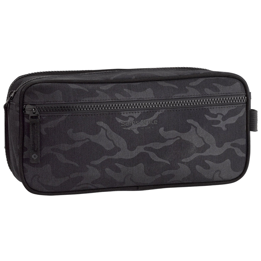 Samsonite- Leather Travel Accessories Crypsis Travel Kit with Removable Valet