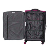 it luggage Duotone 4 Wheel Lightweight Cabin Suitcase, 53 cm, 34 L, Teal Green + Steel Grey