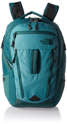 The North Face Women's Women's Surge Backpack Bristol Blue/Jasper Green One Size