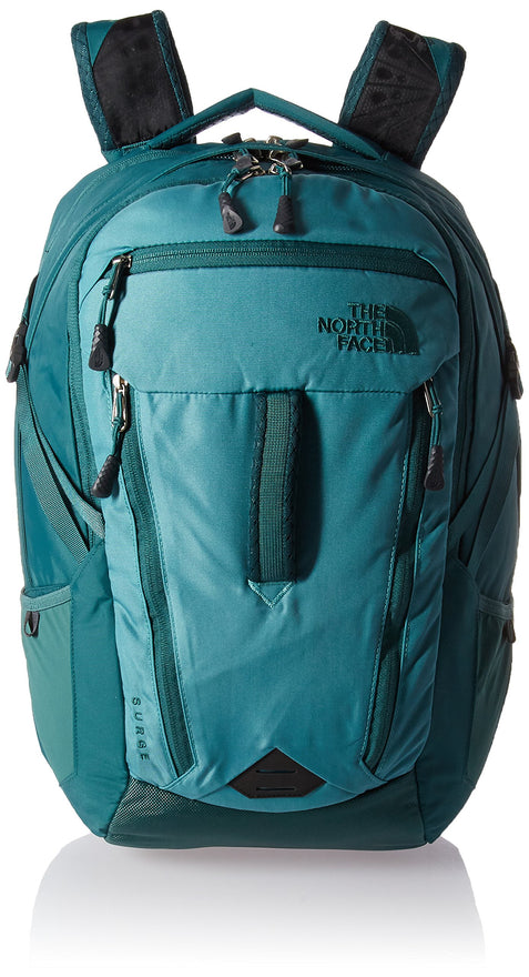 The North Face Women's Women's Surge Backpack Bristol Blue/Jasper Green One Size