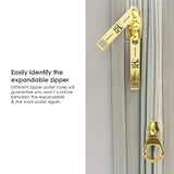 Badgley Mischka Diamond Hard Expandable Spinner Luggage Set (3 Piece) (Grey)