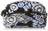 Vera Bradley Women's Signature Cotton Mini Cosmetic Makeup Bag, Snow Lotus, One Size