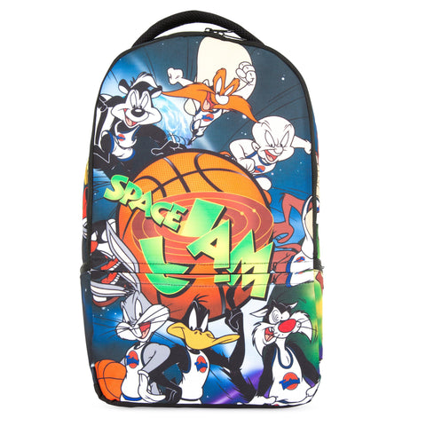 Warner Brothers Looney Toons Space Jam Laptop Backpack, For Machines up to 16in