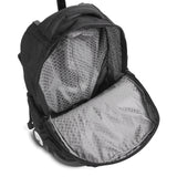 J World New York Sunrise Rolling Backpack, Black, One Size