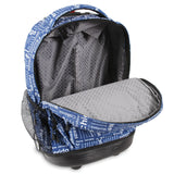 J World New York Sunrise Rolling Backpack, Road Trip