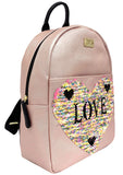 Betsey Johnson LBDEBBIE Love at First Sight Backpack in Rose, Black