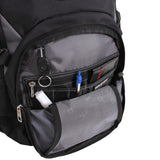 SWISSGEAR Durable 15-inch Laptop Backpack | Secure Computer Sleeve | Travel, Work, School | Men's and Women's - Black