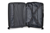 IT Luggage 27.2" Signature 8-Wheel Hardside Expandable Spinner, Black Cordial - Purple