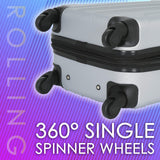 Travelers Club 20" Chicago Expandable Spinner Carry-On Luggage