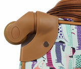 Lily Bloom Luggage 3 Piece Softside Spinner Suitcase Set Collection (Totally Paw Some)