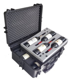 Carrying Case for Wine - Bottles - Winecase - Wheeled Case - Wine transport - Wine Agent - Bottle Wine Carrier - hard case