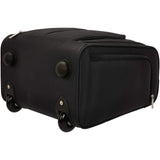 AmazonBasics Underseat Rolling Luggage - Large, Black