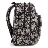 Vera Bradley Iconic XL Campus Backpack, Signature Cotton, Holland Garden