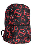Marvel Deadpool Symbol Logo All Over Print Backpack