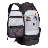 SWISSGEAR Compact Organizer Backpack | Narrow Profile Daypack| Men's and Women's - Black